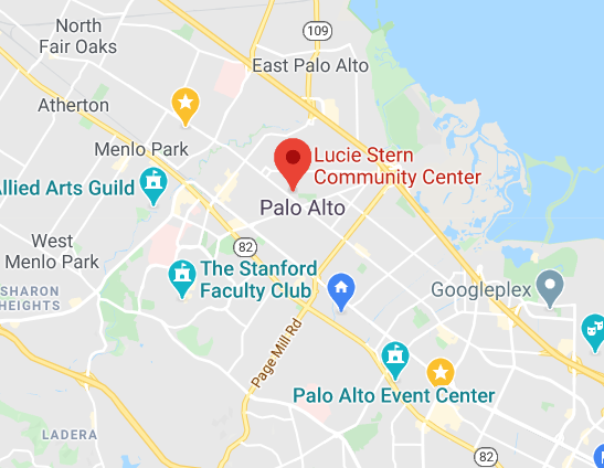 map of Lucie Stern Center